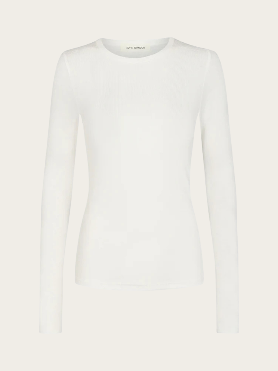 PETRICIA LS T-SHIRT, WHITE