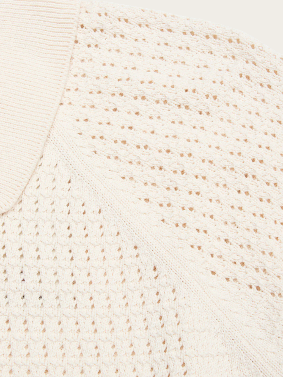 BILLY S/S CARDIGAN, CHALK