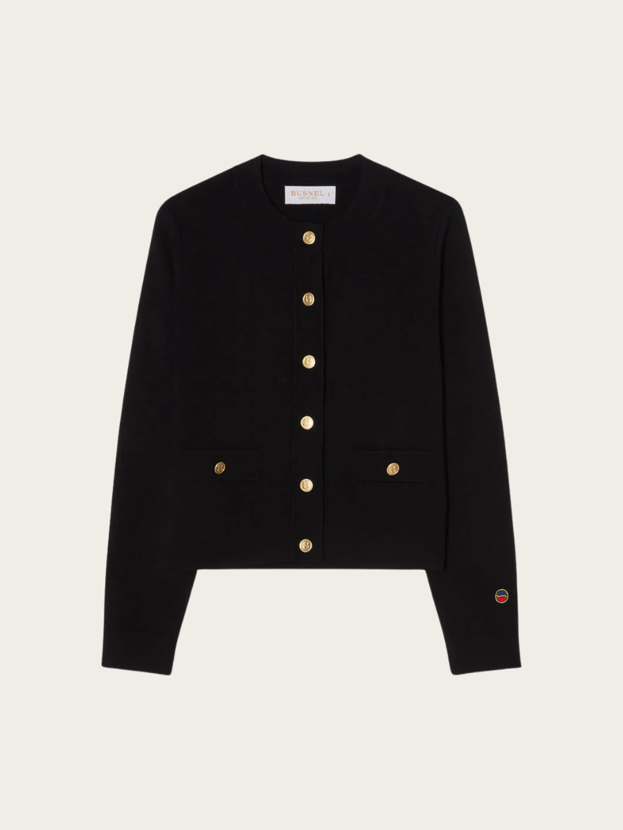 ARIA CARDIGAN, BLACK