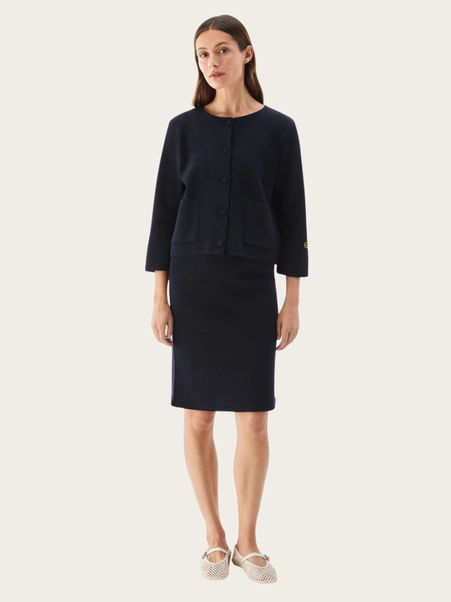 LISA JACKET, MARINE