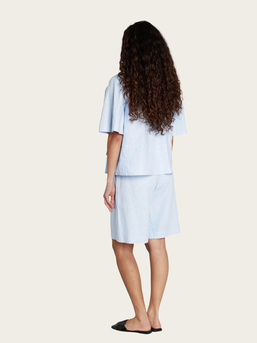 LINVIS ZALIUS SHORTS, EVENTIDE BLUE