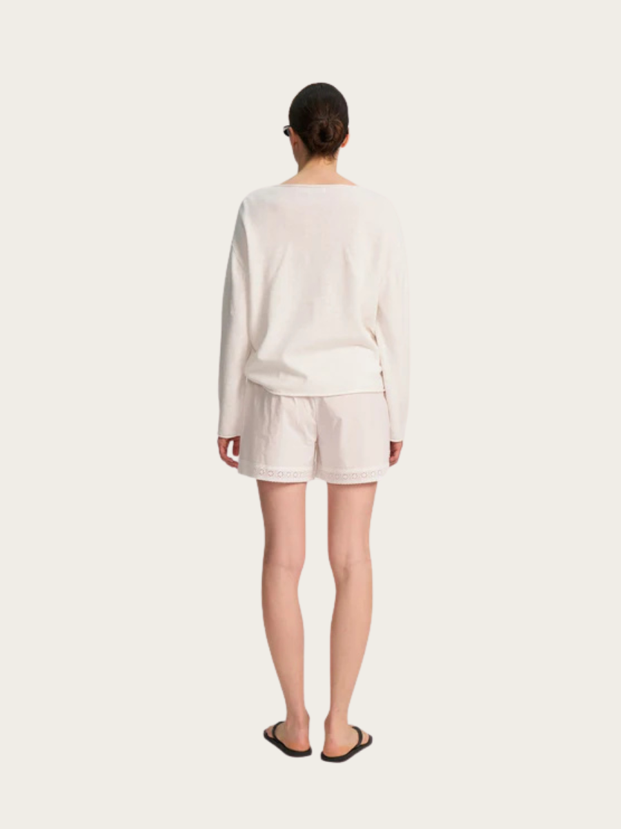 RHEA SHORTS, WHITE