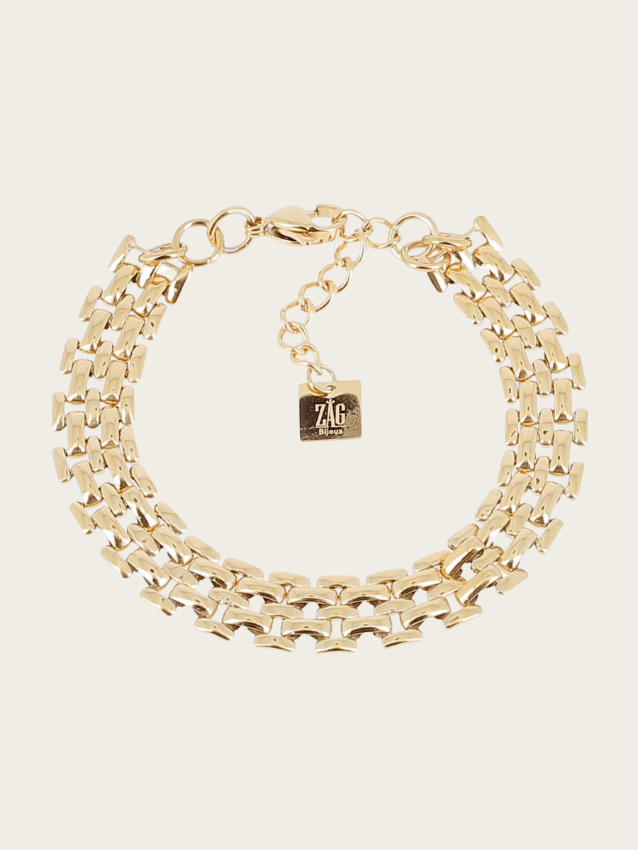 VERBENA BRACELET, GOLDPLATED
