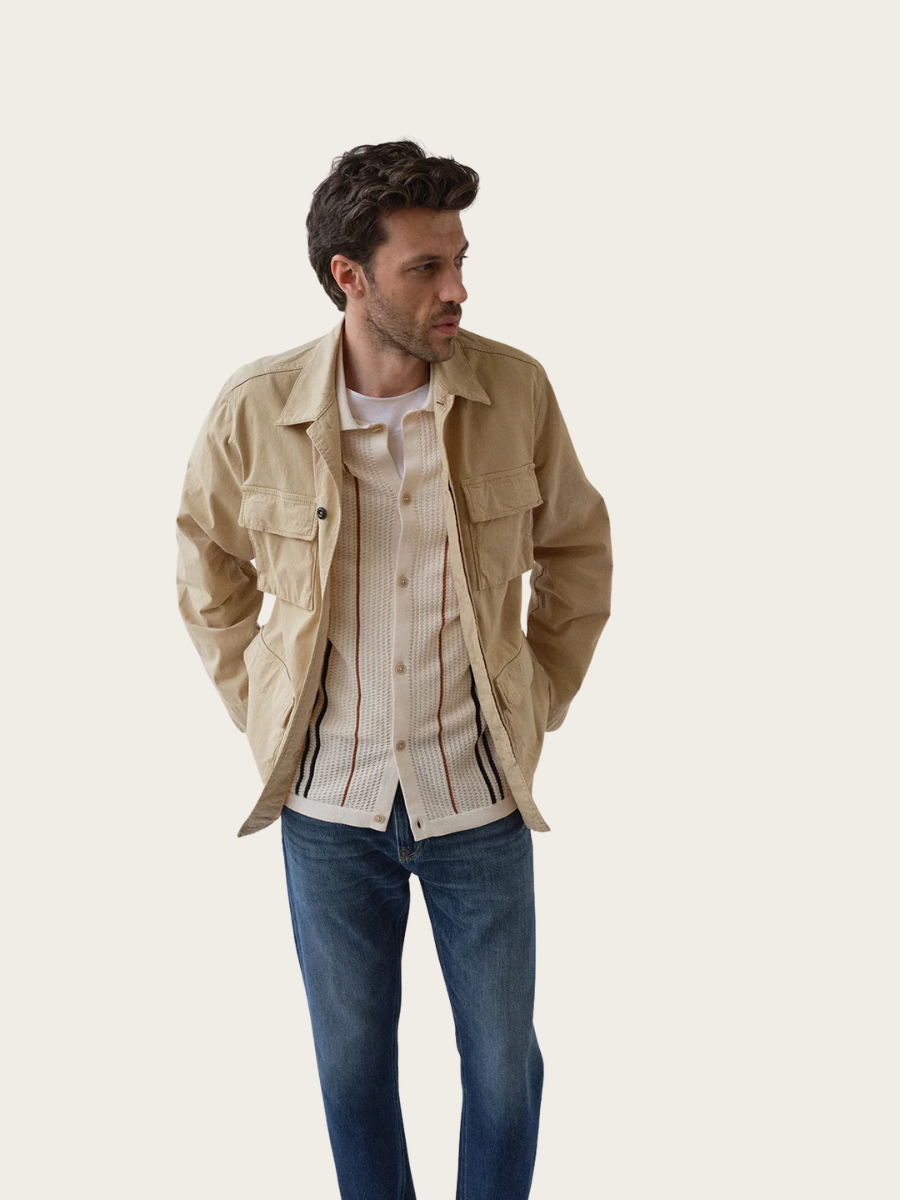 HUNTER VECCHIO JACKET, PALE KHAKI