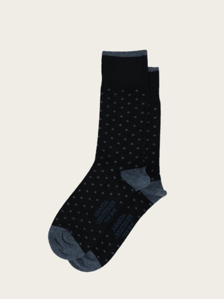TRUE DOT SOCKS, DARK NAVY