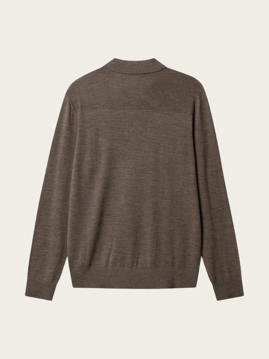 IGOR POLO KNIT, BROWN