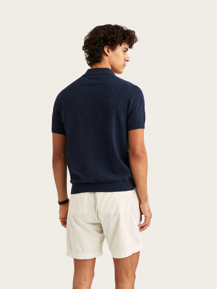 RANDALL RESORT POLO, NAVY
