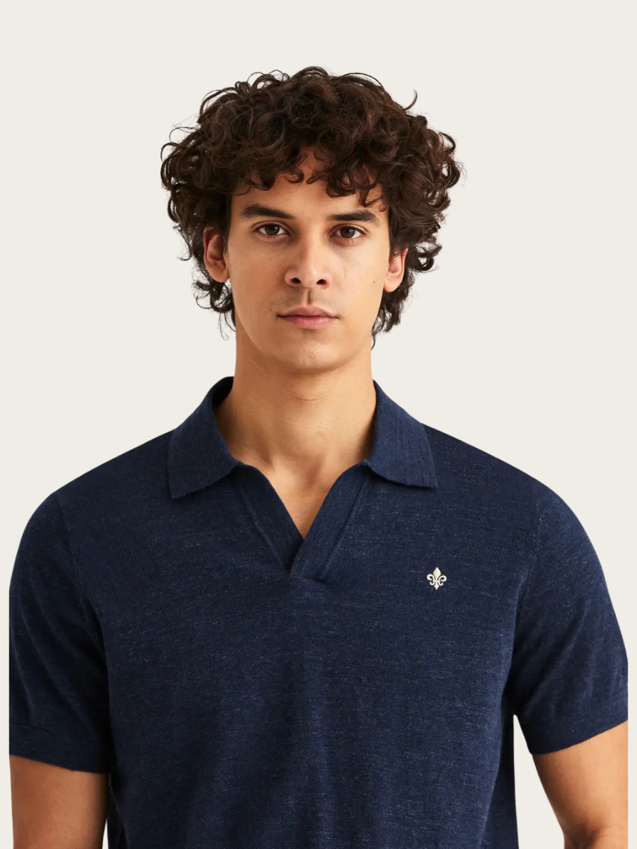 RANDALL RESORT POLO, NAVY