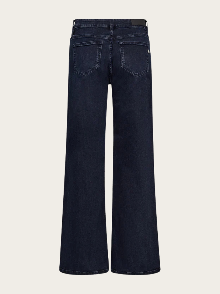 GILLY 5 PKT JEANS WASH BIELLA, DENIM BLUE