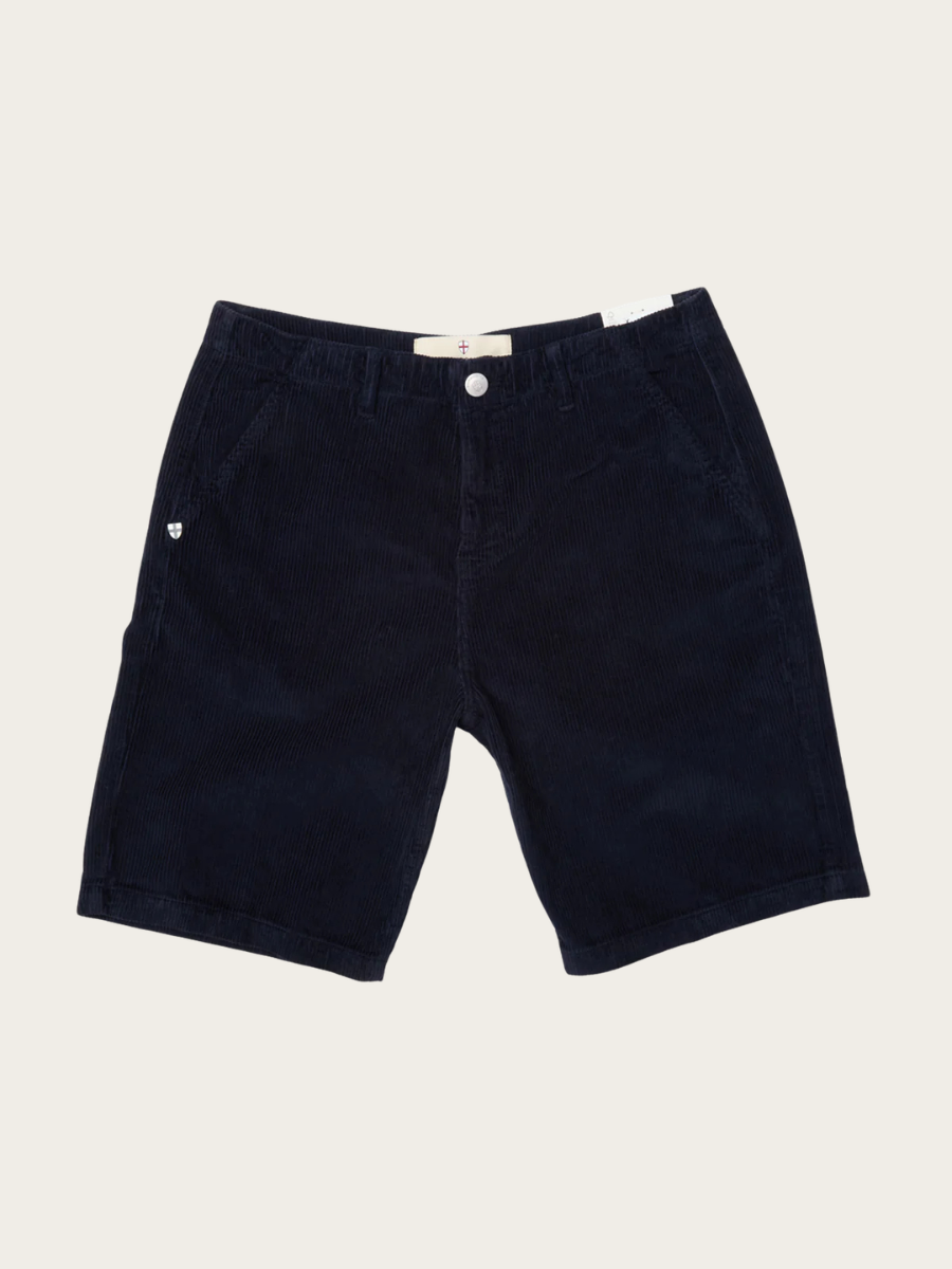 FLOYD CORDUROY SHORTS, DARK NAVY
