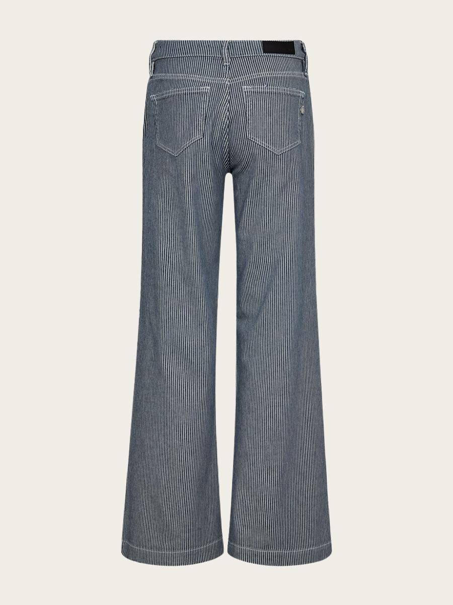 GILLY FRENCH JEANS BLUE OCEAN STRIPE, BLUE STRIPED