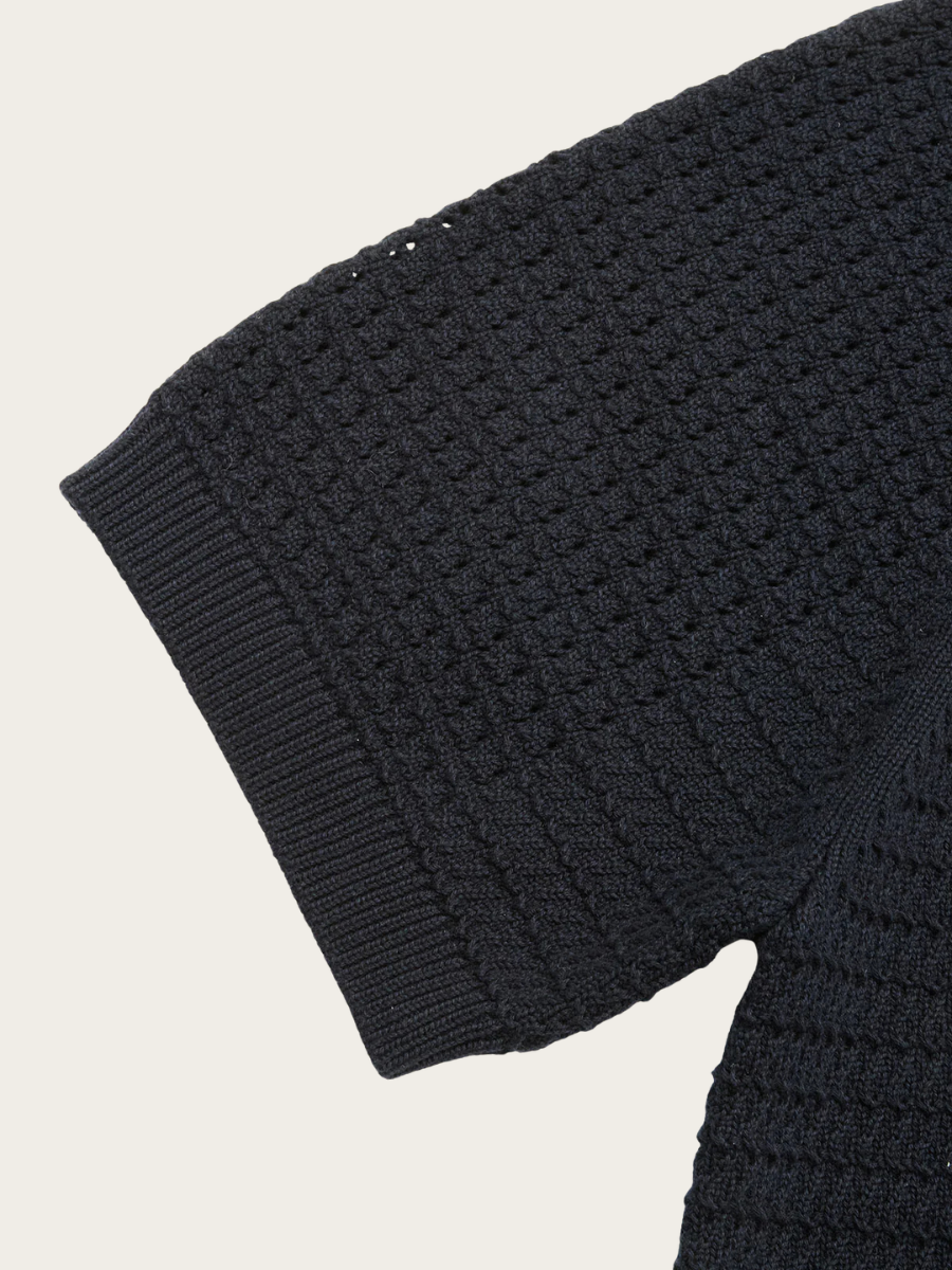 BILLY S/S CARDIGAN, DARK NAVY