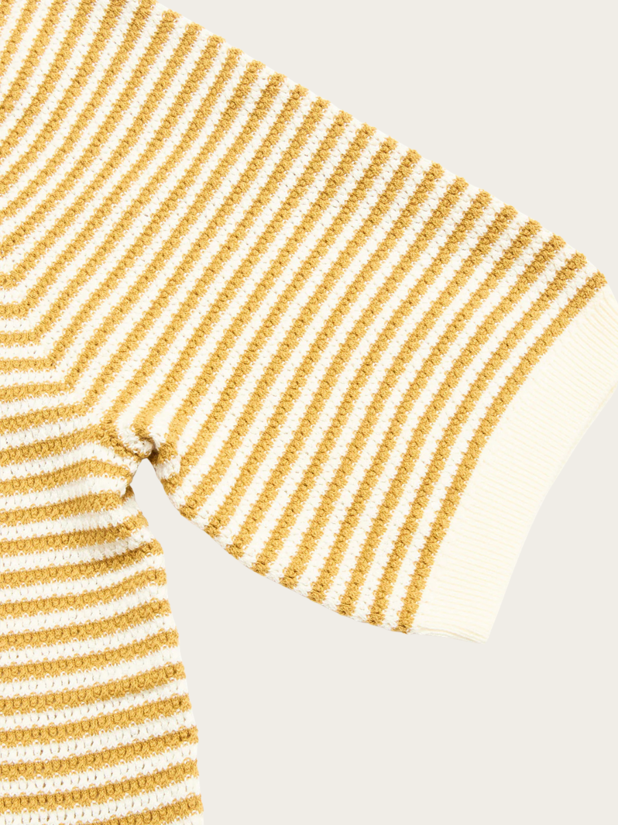 BOB KNIT POLO, SUNFLOWER