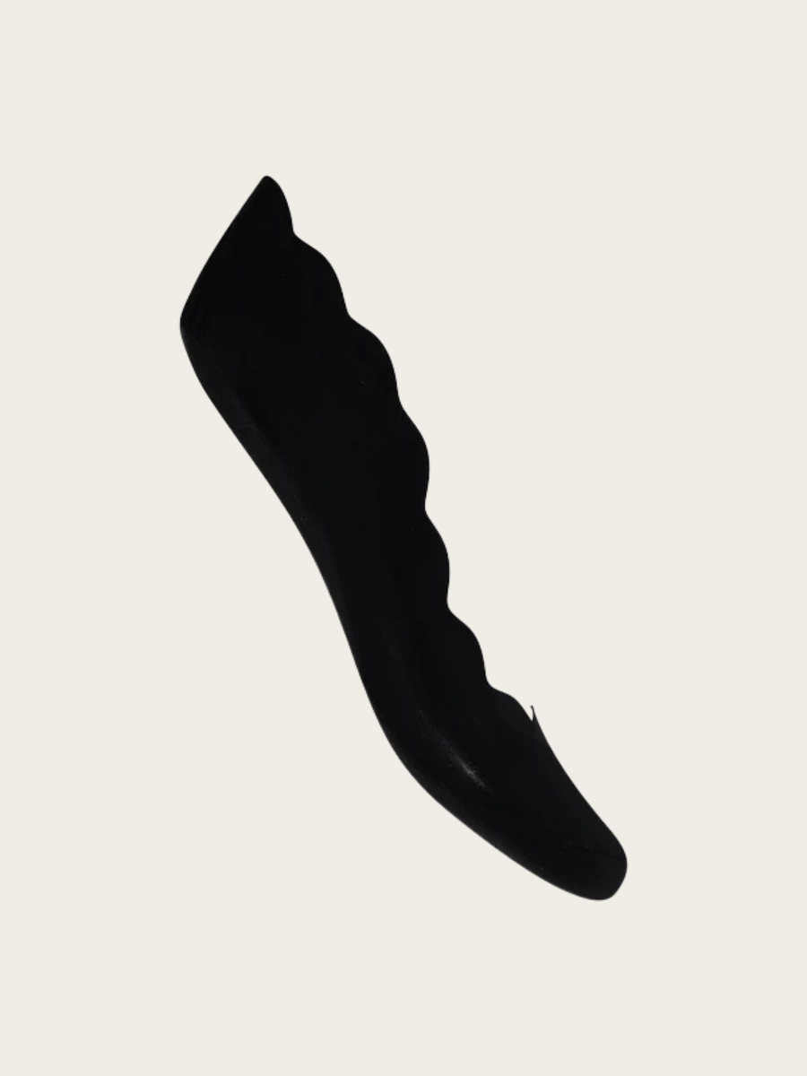 CAROL INVISIBLE SOCKS, BLACK
