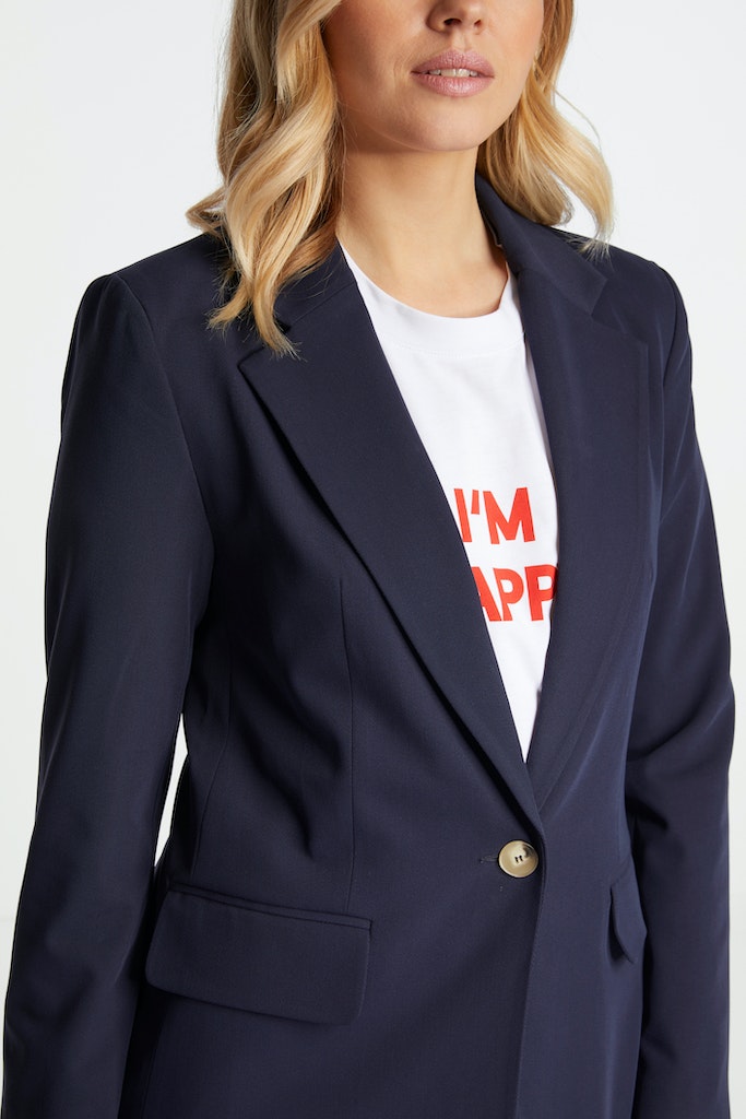 Regular fit Uni Blazer