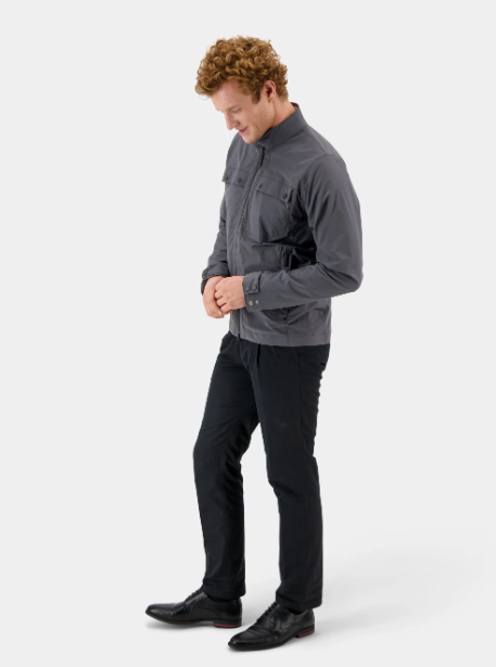 Birger JKT, austere blue