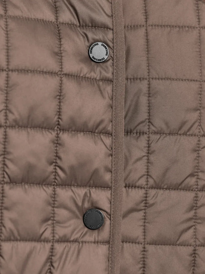 ALBA JACKET, MOCHA BROWN