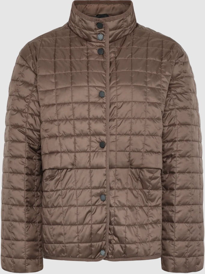 ALBA JACKET, MOCHA BROWN