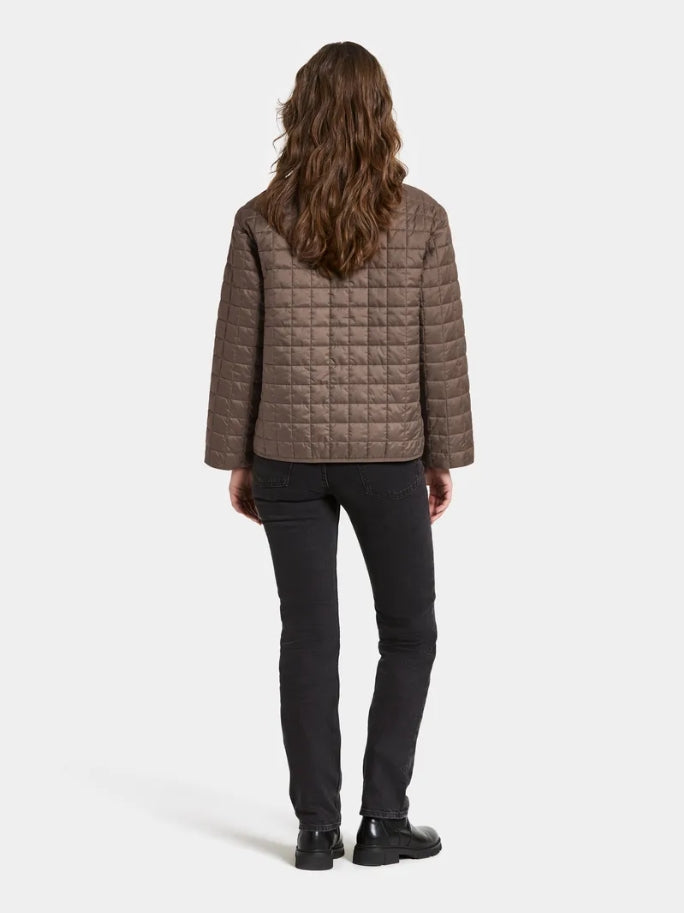 ALBA JACKET, MOCHA BROWN