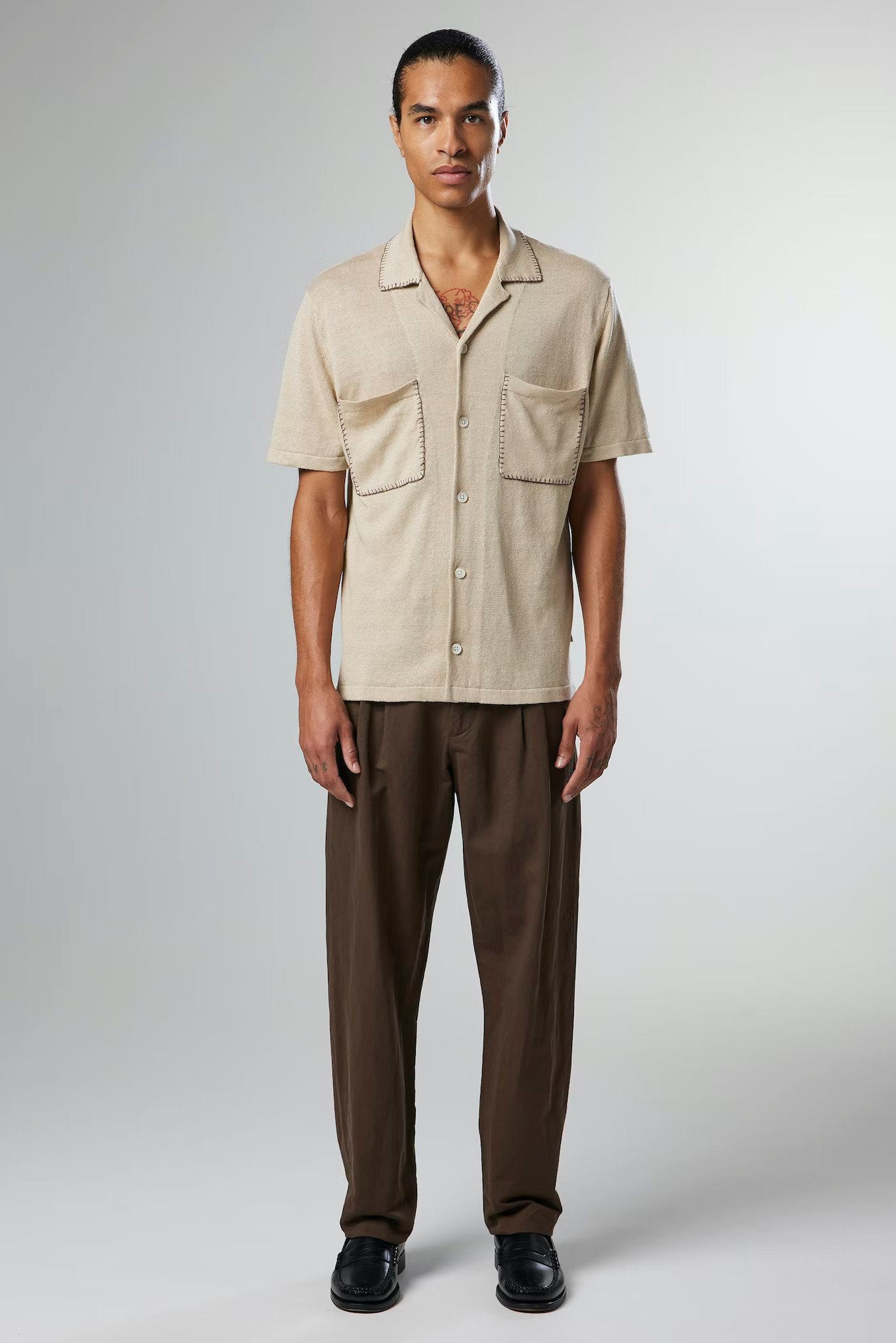 Henry SS knit 6565, irish cream