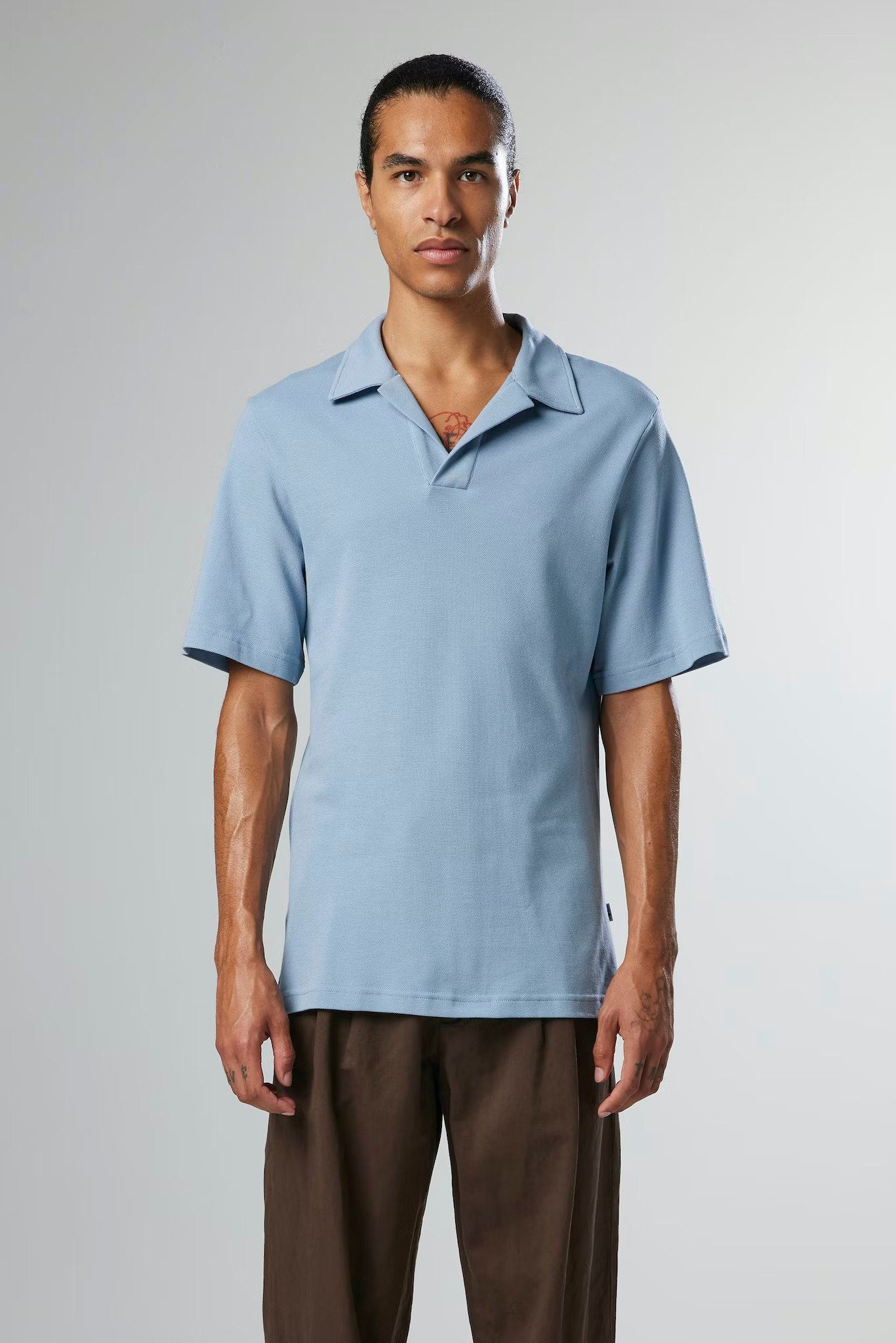 Ross SS polo 3463, ashley blue