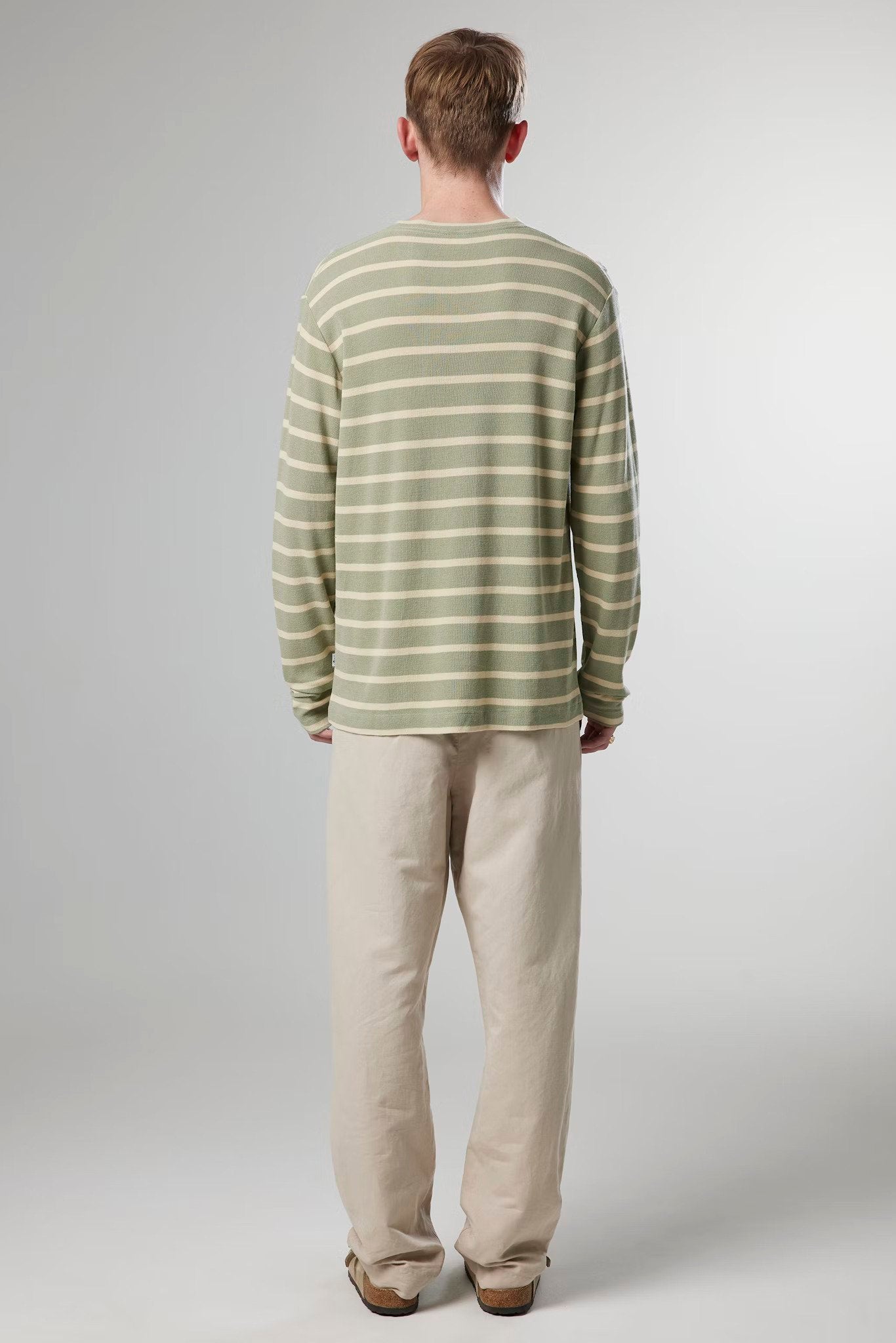 Clive 3323, green stripe