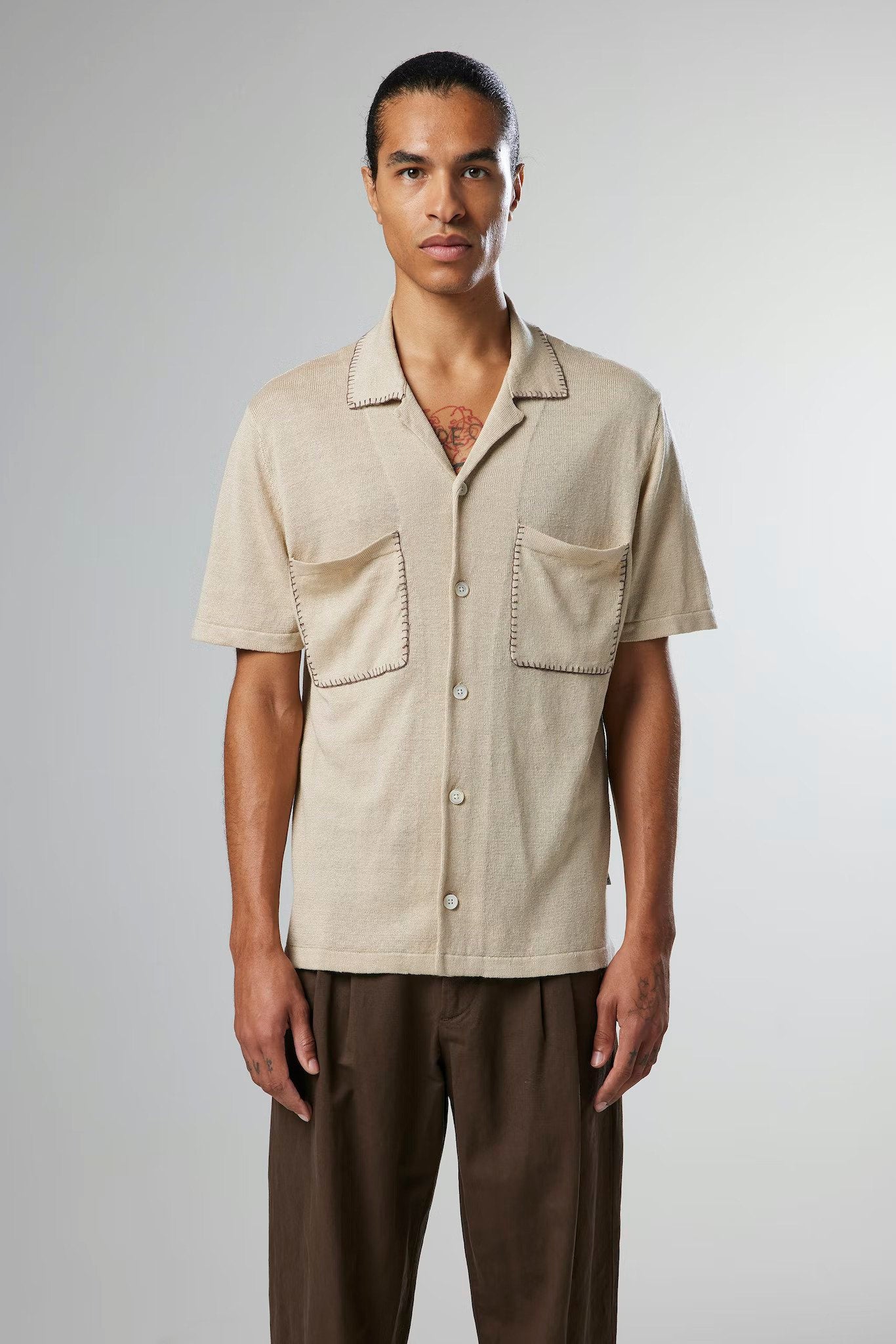 Henry SS knit 6565, irish cream