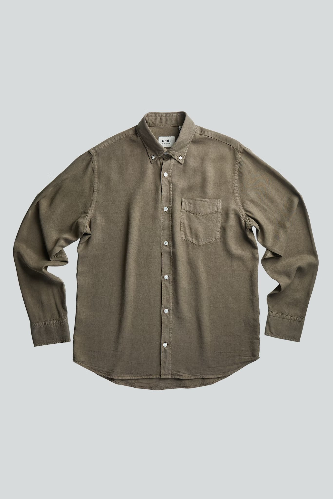 Levon Shirt 5969, Dark Clay