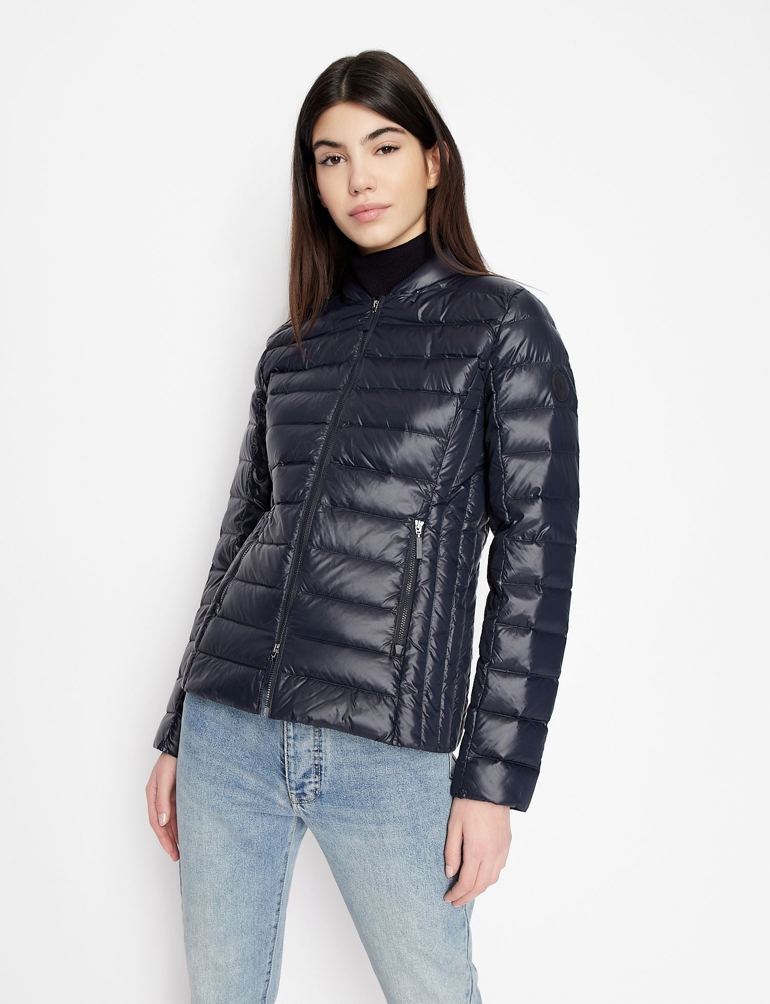 Woman Woven Down Jacket