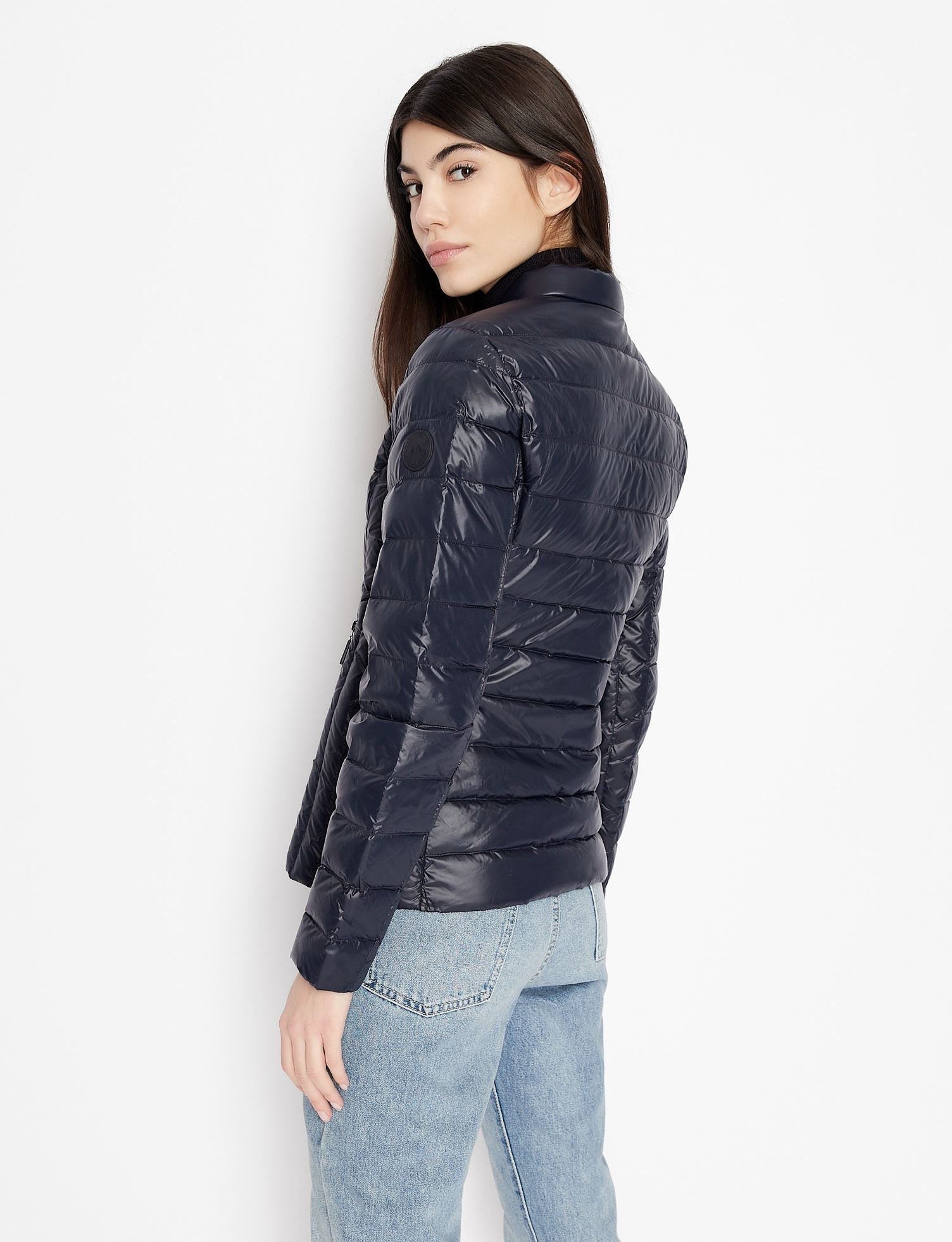Woman Woven Down Jacket