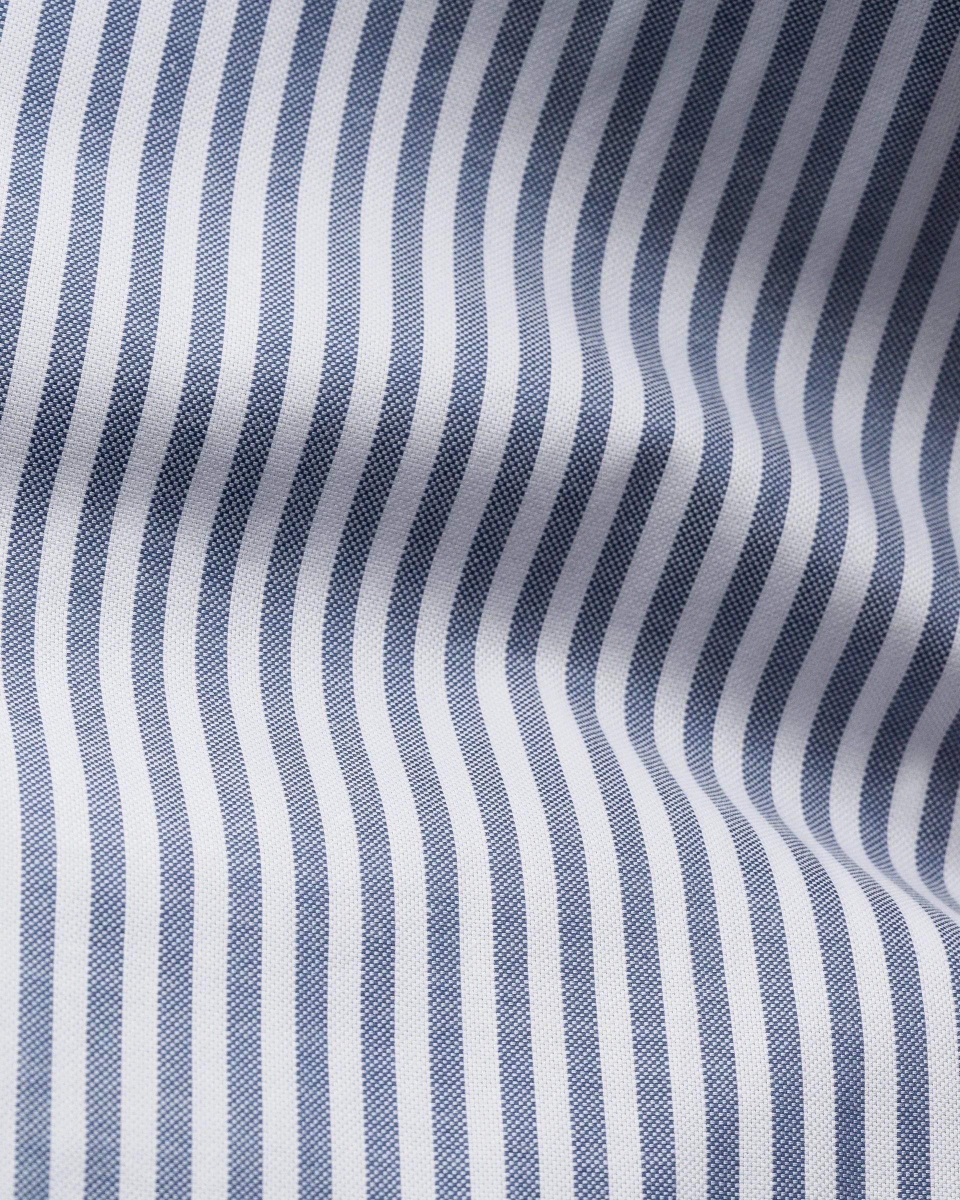 SHIRT, SLIM FIT, NAVY BLUE STRIPE
