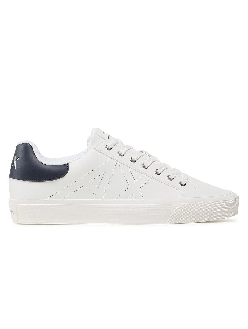 Man sneaker, white/navy