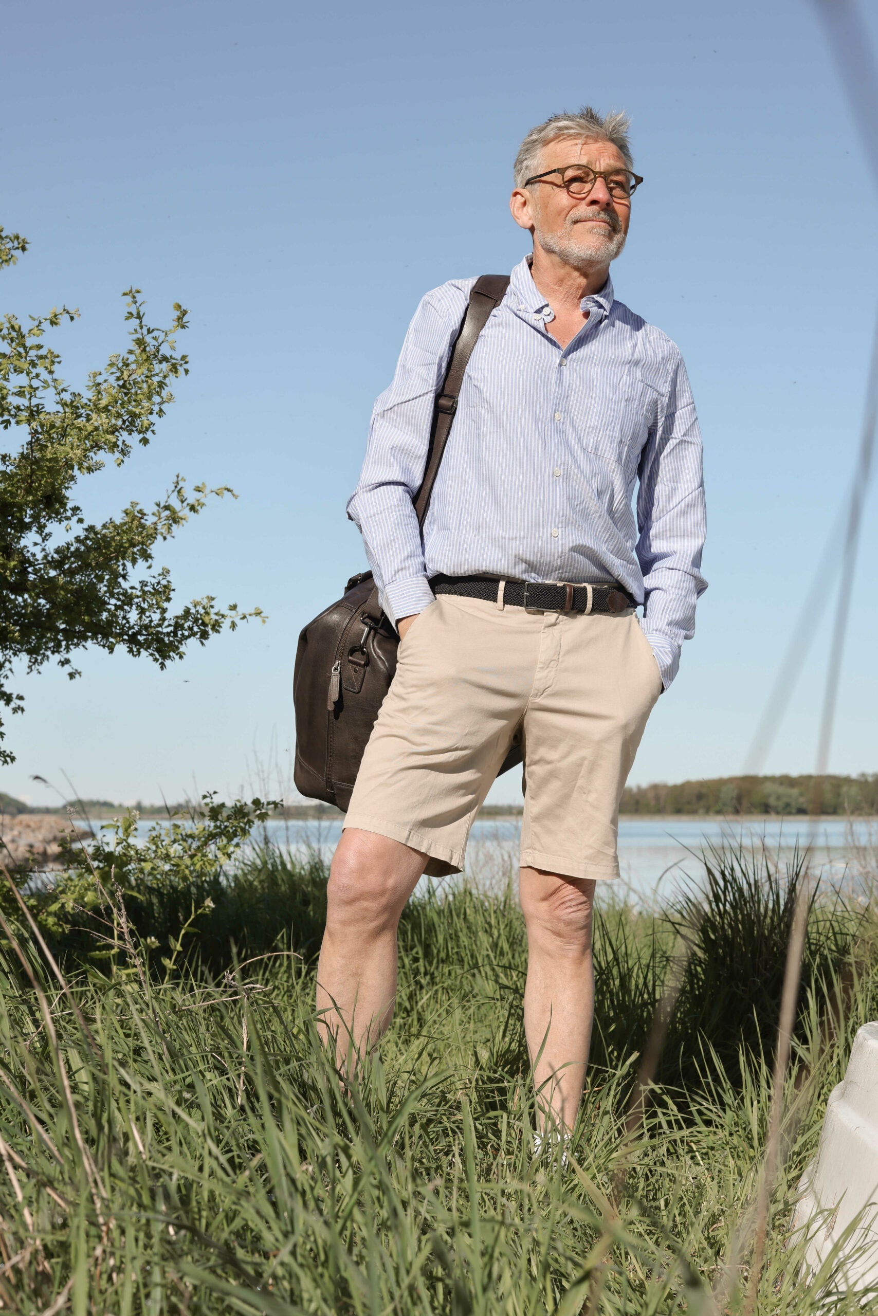 Marco Bermuda Shorts, Sand