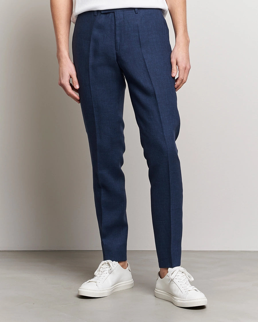 Grant super linen pants, indigo