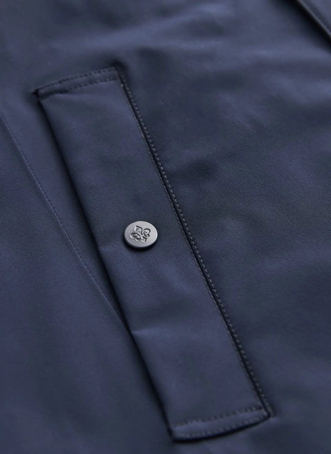 GRANT CAR COAT, NAVY