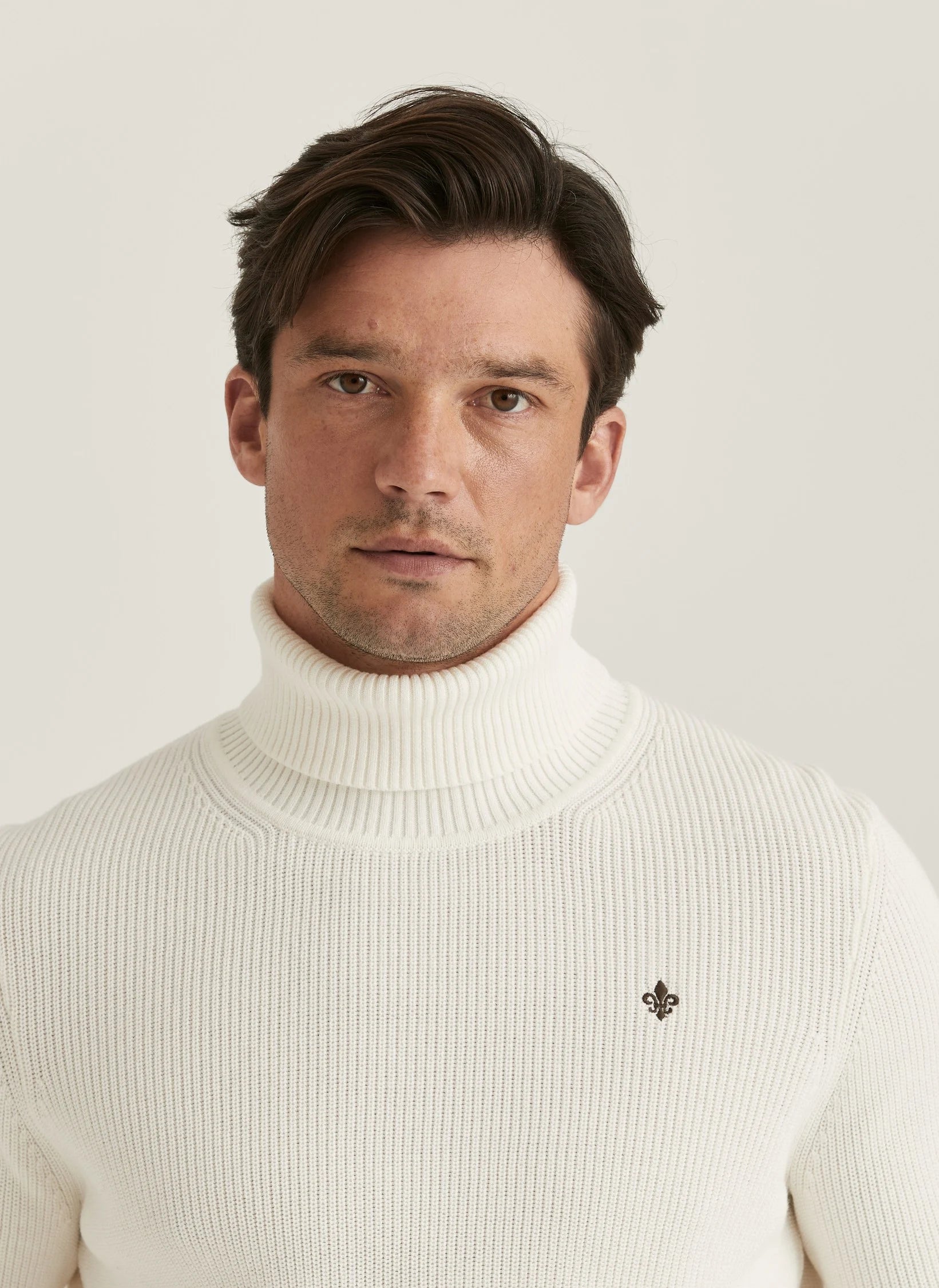 Bernard Roller Neck, Off White