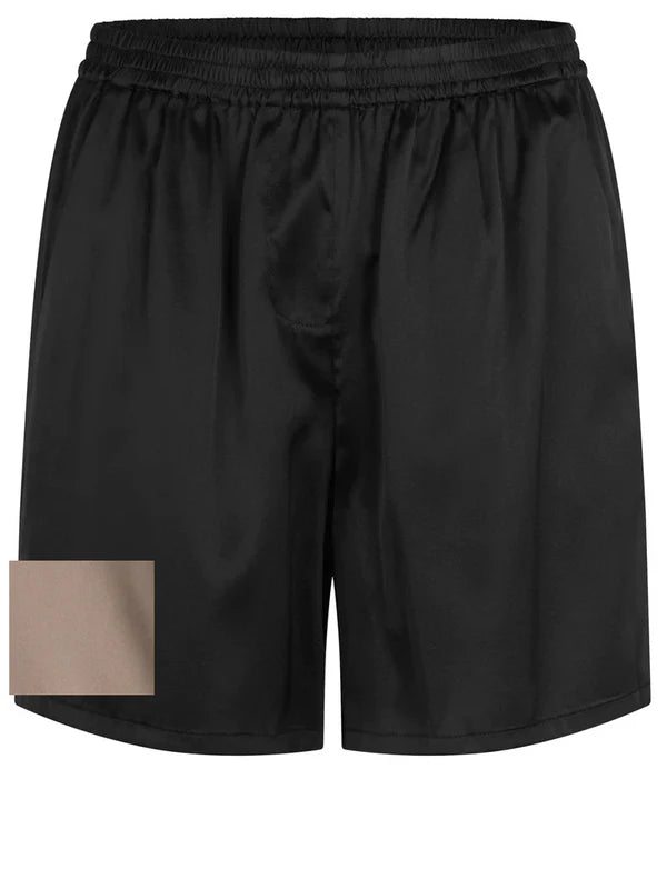 SILK SHORTS, DARK SAND