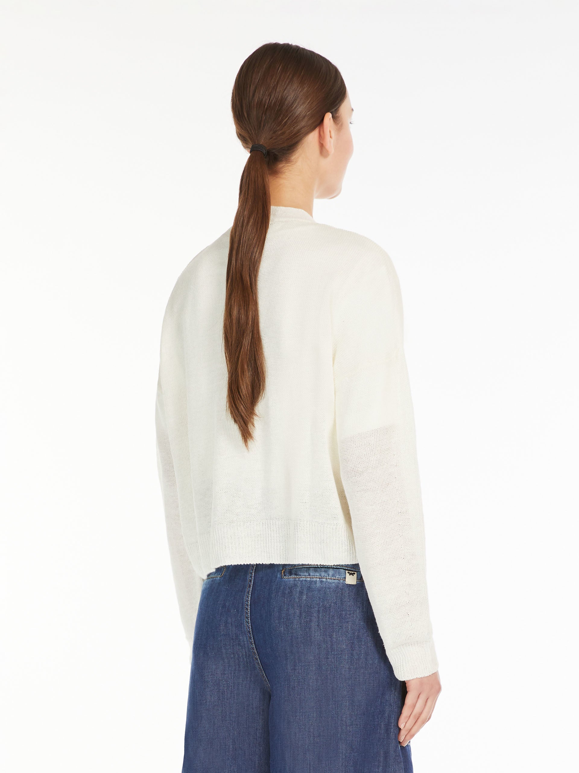 Daniela Knitted Cardigan, Ivory