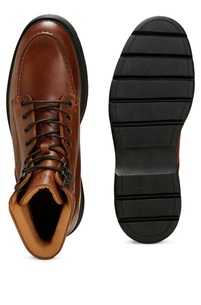 JACOB BOOTS, MEDIUM BROWN