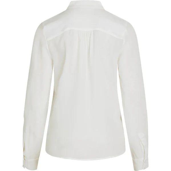 LILLIE CORINNA SHIRT, SNOW WHITE