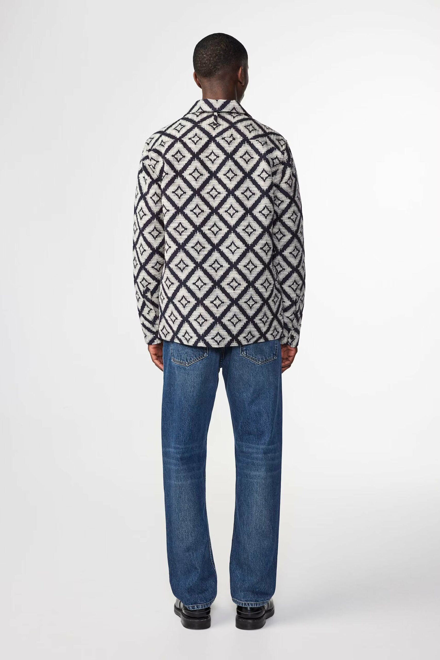 Julio LS overshirt 5190, Blue Multi