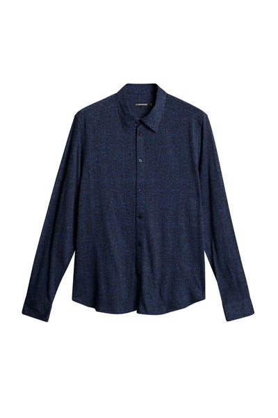 MARLON JERSEY SHIRT, NAVY