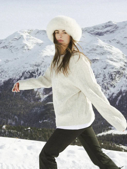 OTHELIA SWEATER, SOFT GREIGE