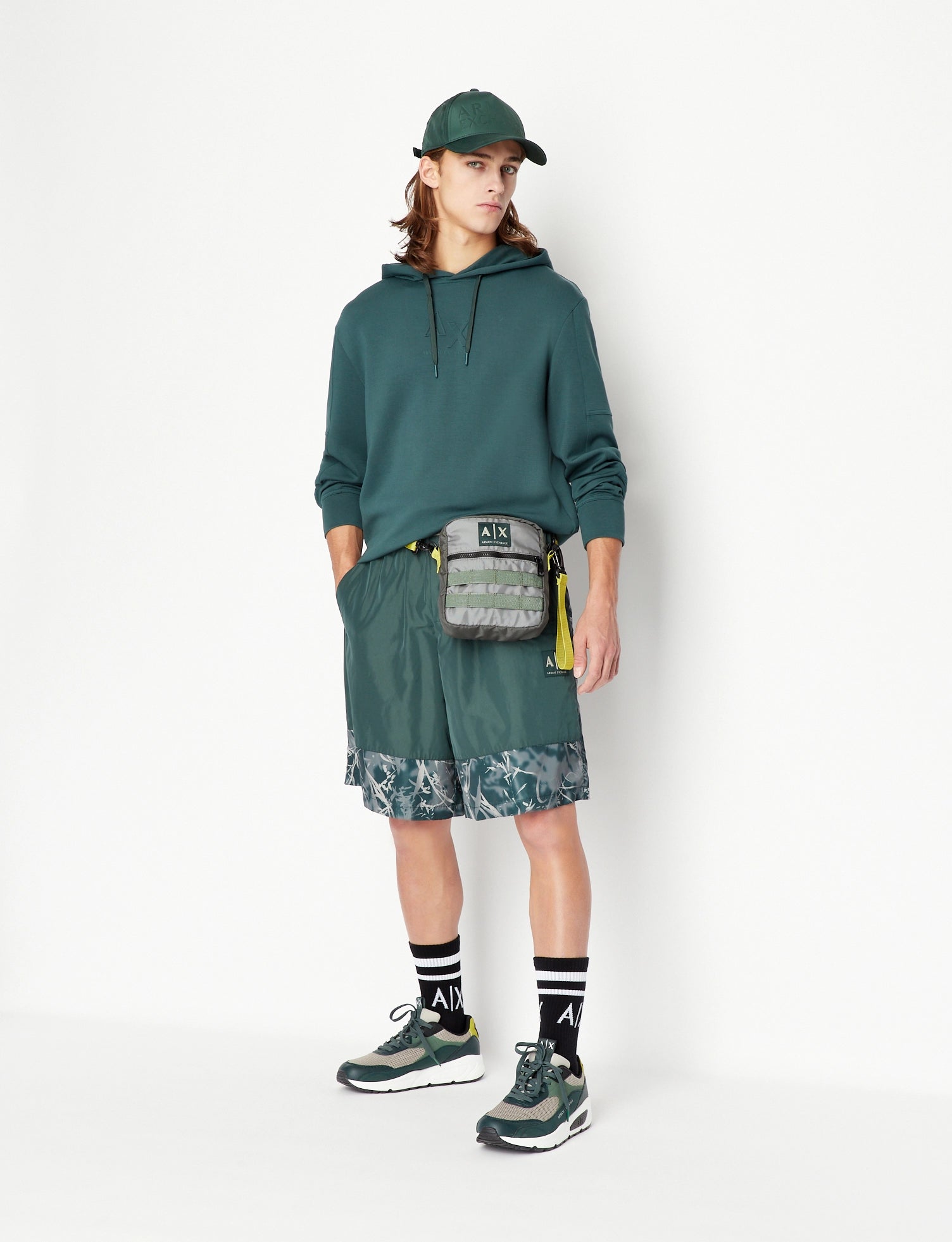 Man jersey sweatshirt, green gables
