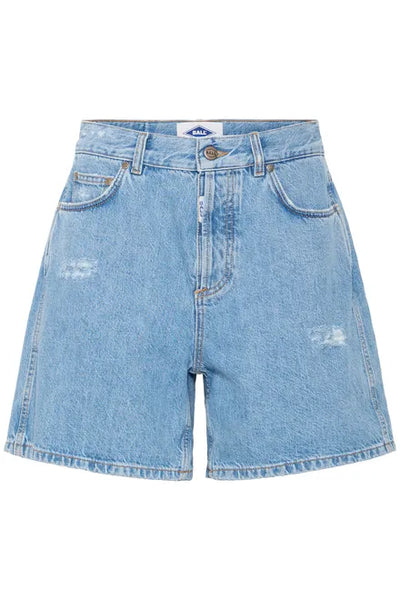 BASERRE DENIM SHORTS, LIGHT BLUE DENIM