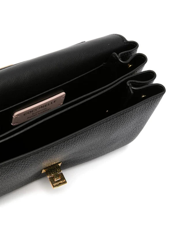 ARLETTIS GRAINED LEATHER, NOIR