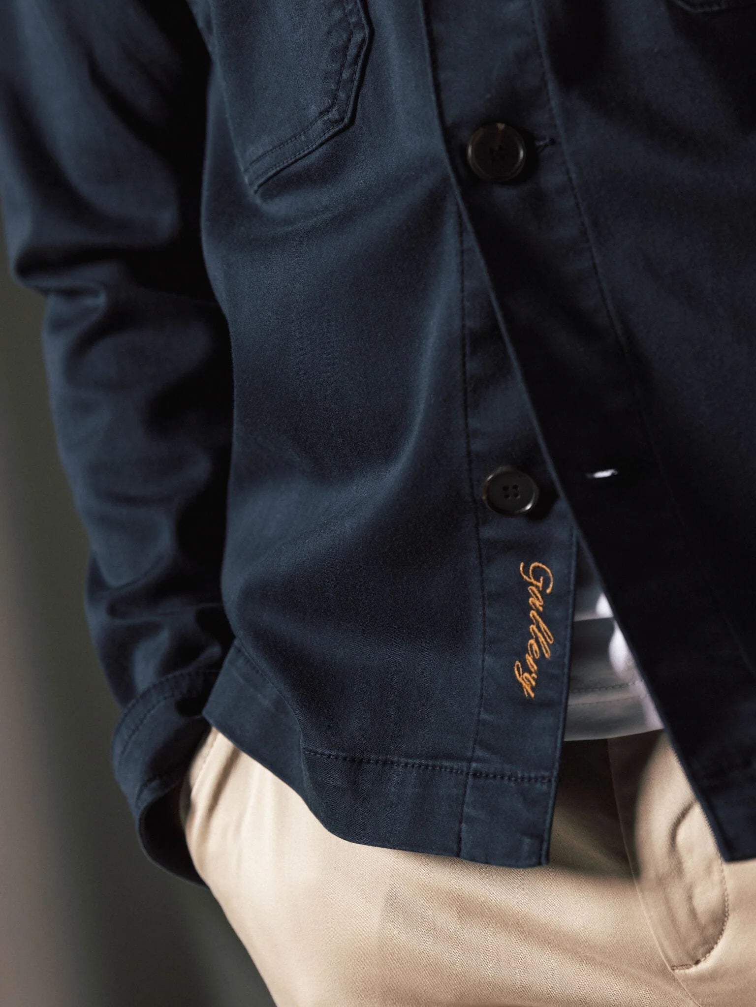 MATTEO OVERSHIRT, NAVY