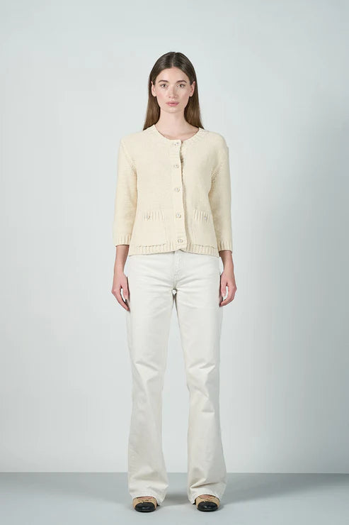 Kimmie Cardigan, Beige