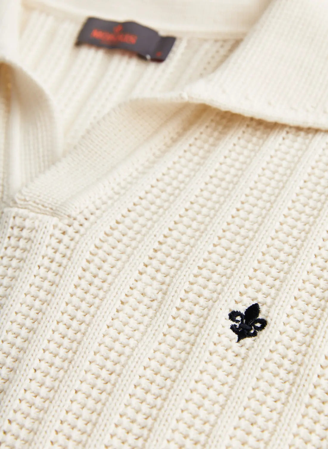 BALDWIN RESORT POLO, OFF WHITE