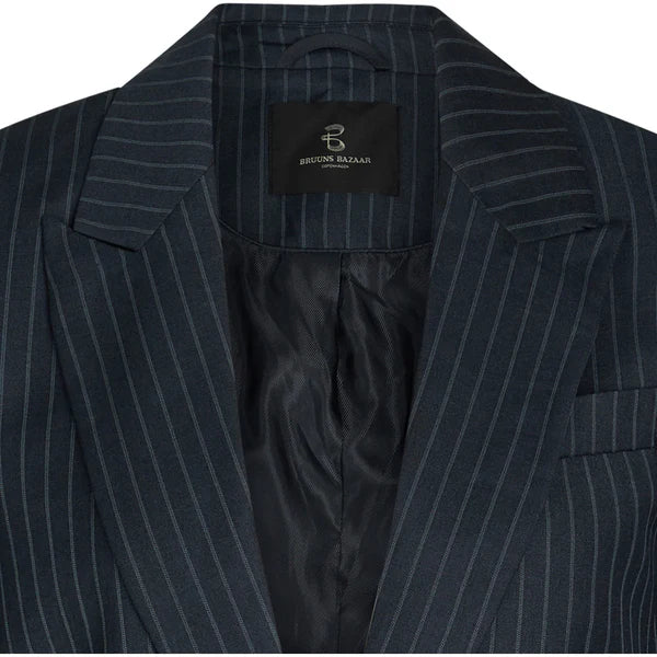 BLUESTAR FRIDA BLAZER, BLUE PINSTRIPE